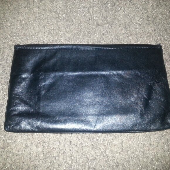 RUDSAK - Black Leather Clutch-Buttery Soft Leather-Gorgeous! Excellent Condition - Picture 4 of 8